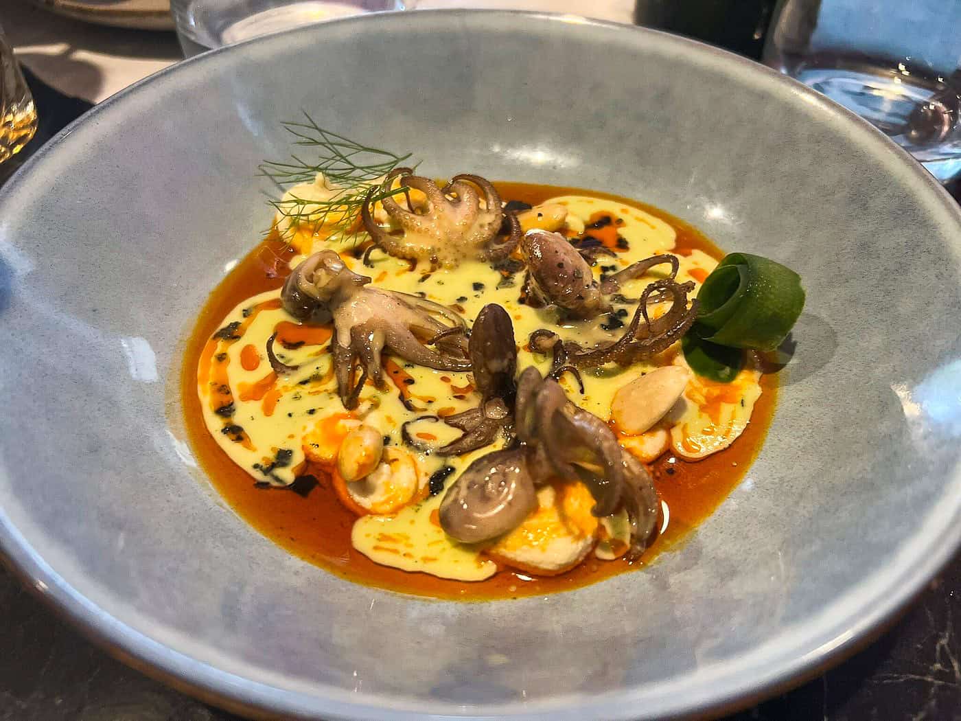 Pulpo at Miguel's Spanish Tapas in Palm Cove