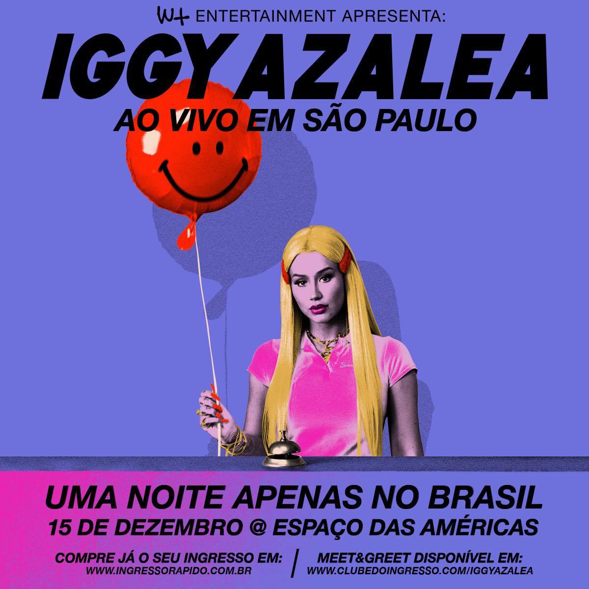 Iggy Azalea vem ao Brasil para única apresentação em São Paulo