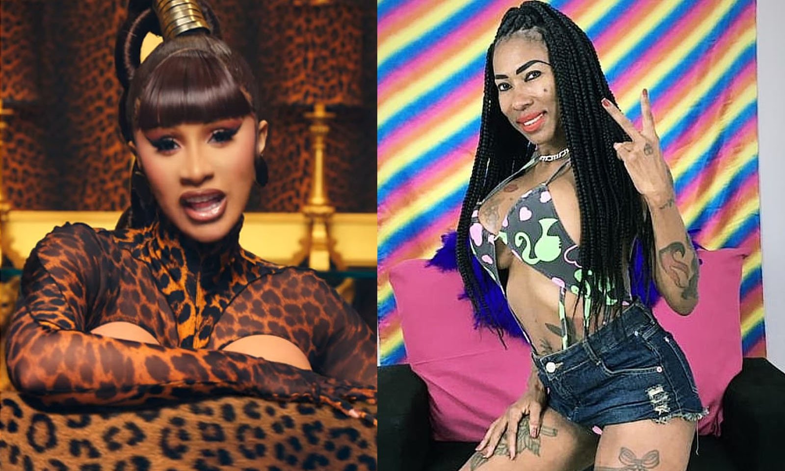 Cardi B resposta vídeo de Inês Brasil dançando “WAP”