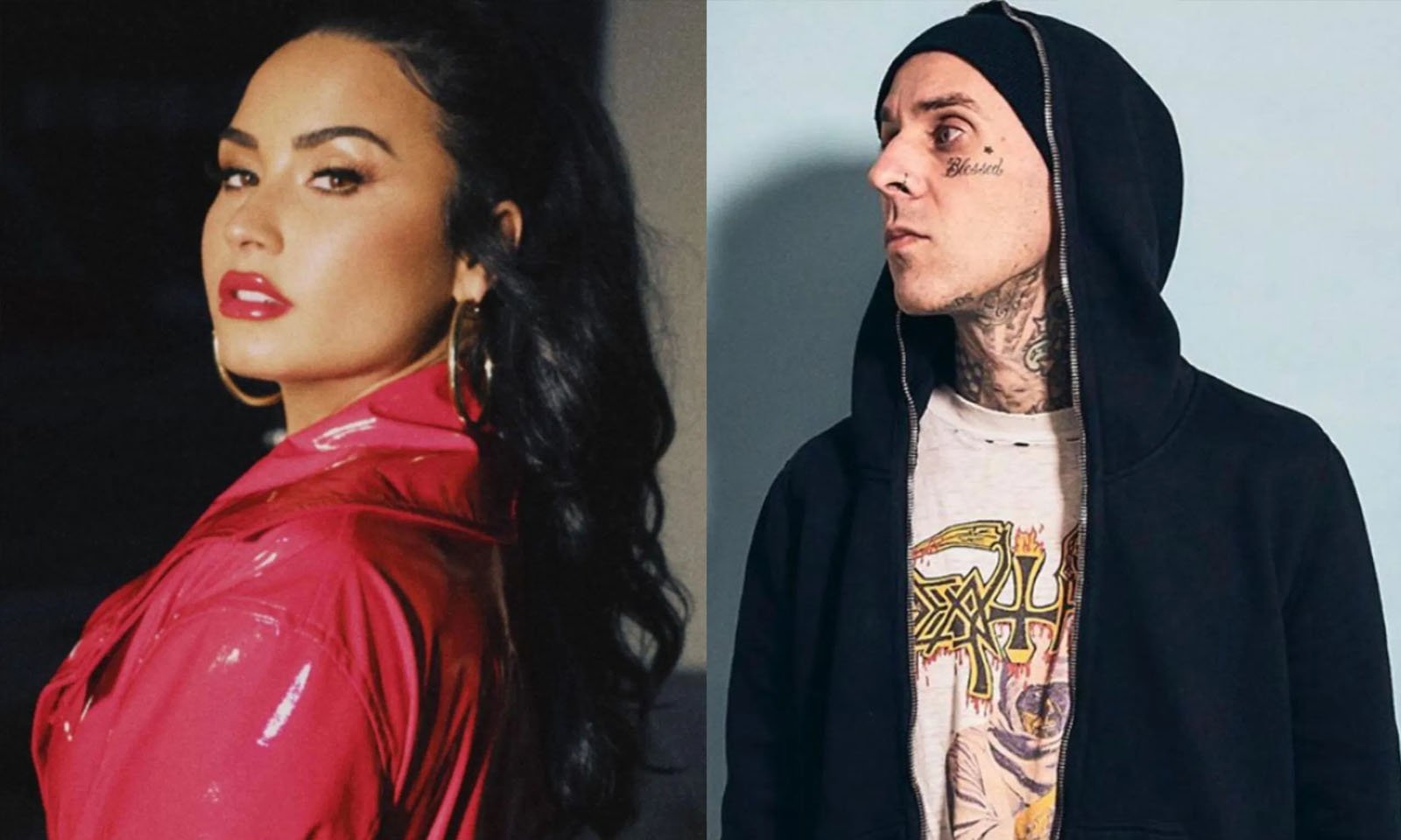 Demi Lovato lança 'versão emo' da música 'I Love Me' com Travis Barker