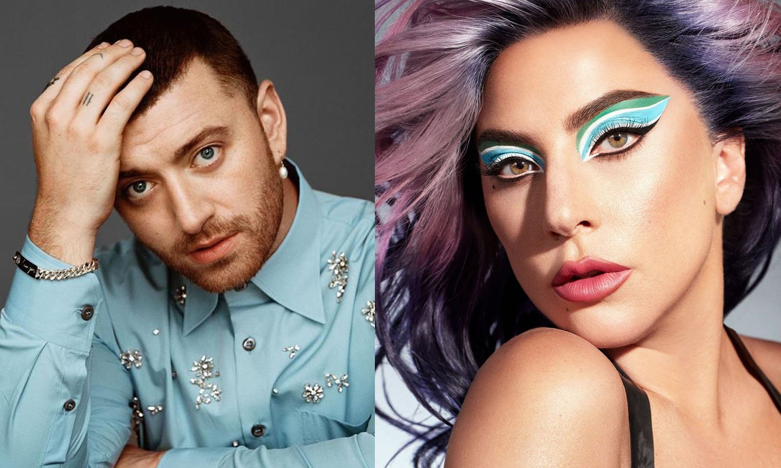 Sam Smith sobre Lady Gaga: “me ajudou a chegar a um acordo com meu gênero”