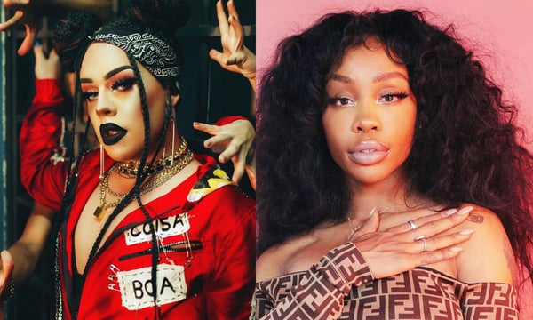Gloria Groove recebe elogio de SZA após drag postar vídeo cantando “Hit Different”
