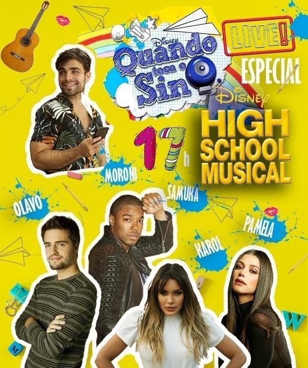 Elenco de High School Musical: A Seleção prepara live especial no Instagram