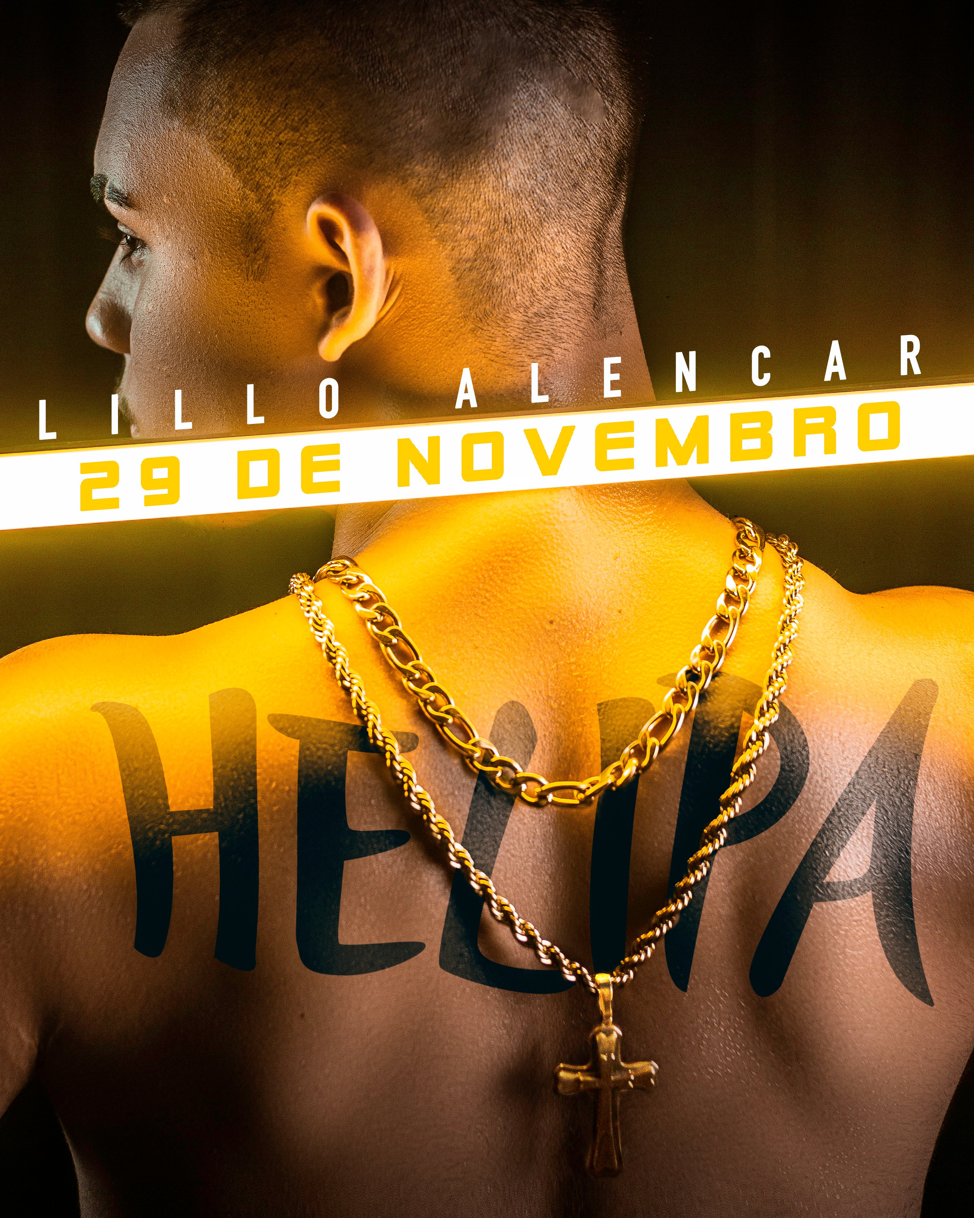 Lillo Alencar, nova promessa do funk nacional, anuncia lançamento de seu primeiro single “HELIPA”