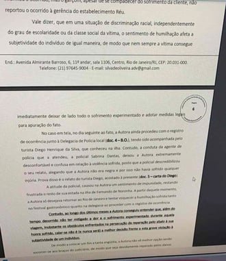 Páginas do novo processo divulgadas pelo jornalista Léo Dias.