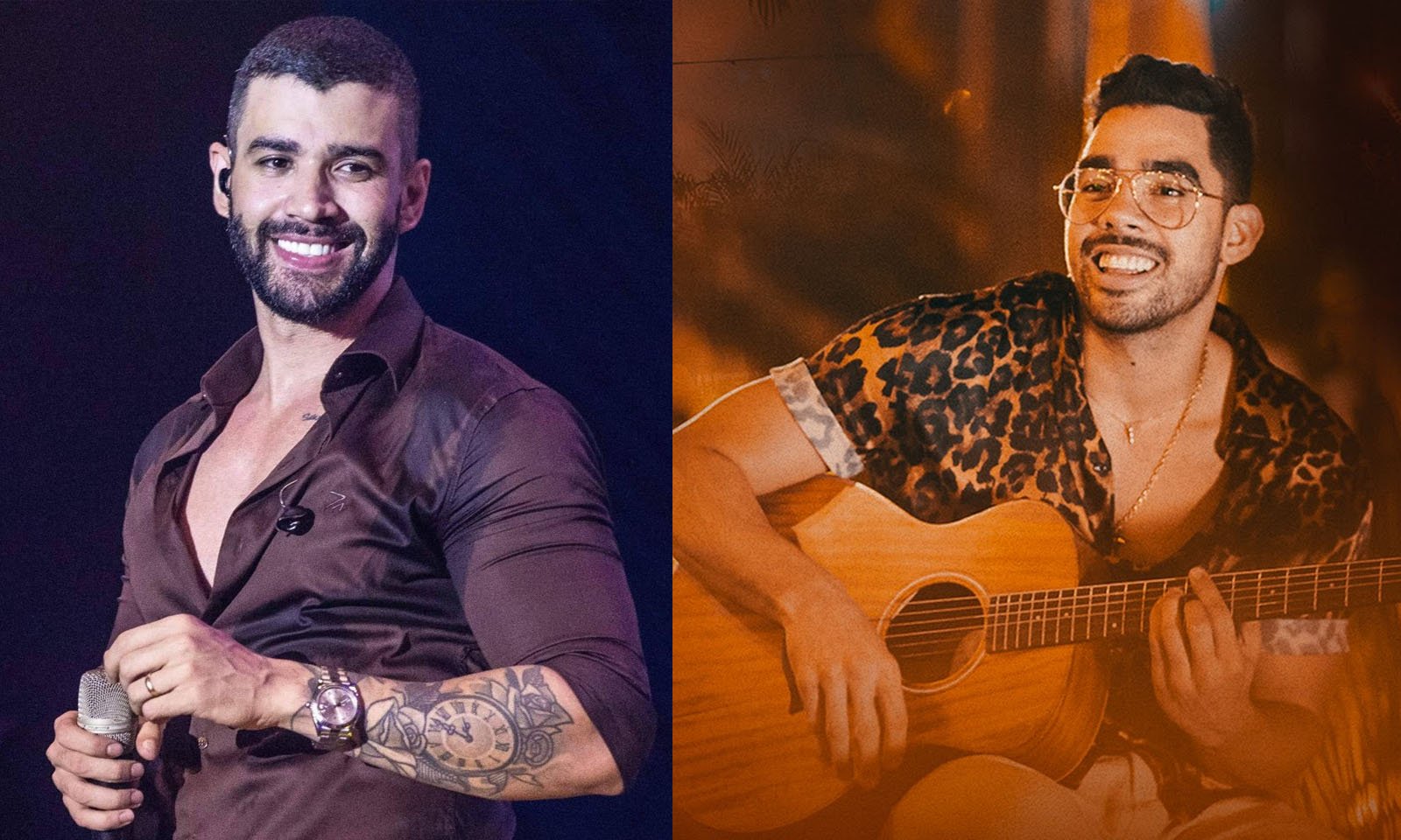 Gusttavo Lima faz homenagem a Gabriel Diniz em live