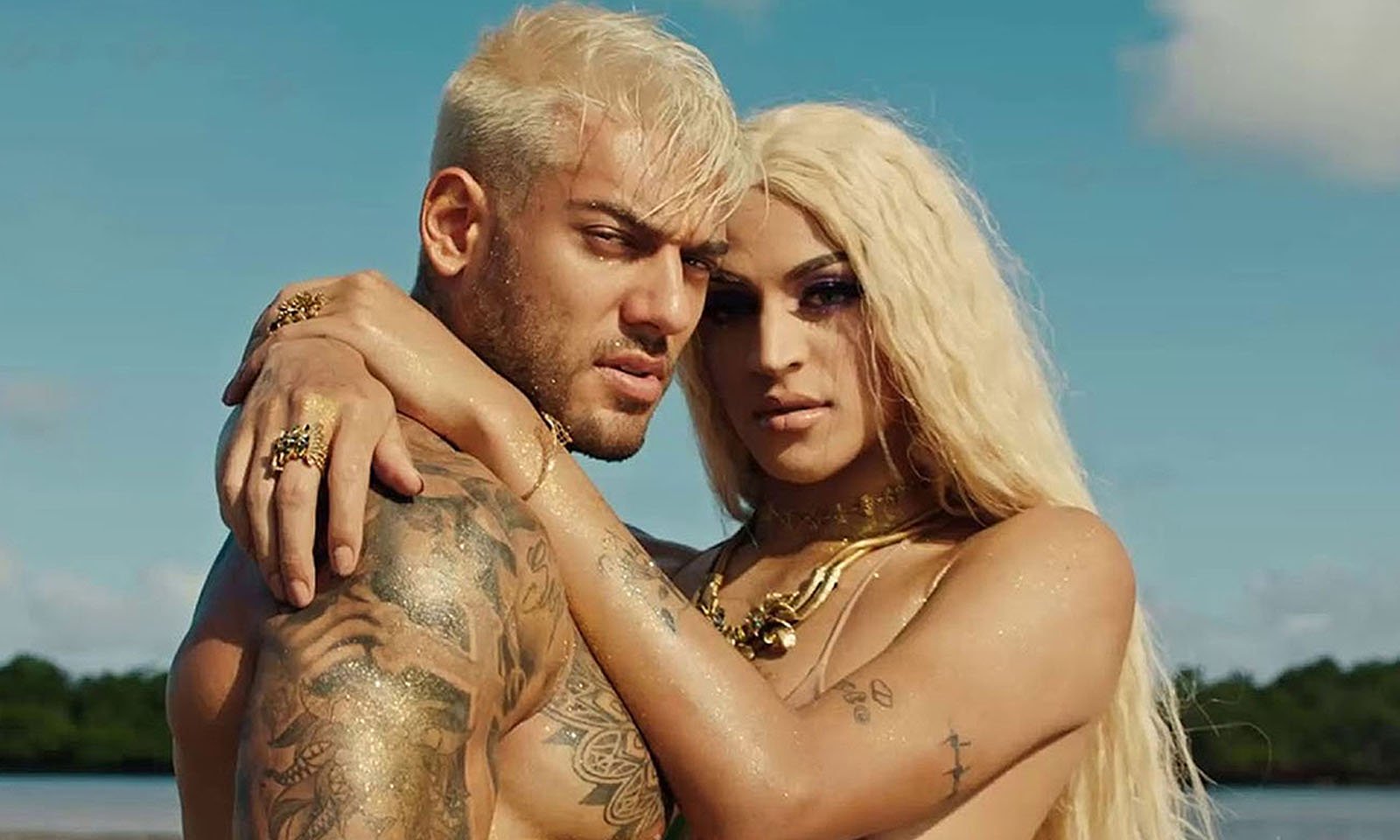 “Paraíso”, parceria de Lucas Lucco e Pabllo Vittar, ultrapassa 100 milhões de visualizações no YouTube