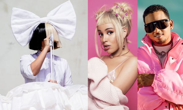 Sia anuncia parceria com Doja Cat e Ozuna