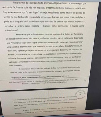 Páginas do novo processo divulgadas pelo jornalista Léo Dias.