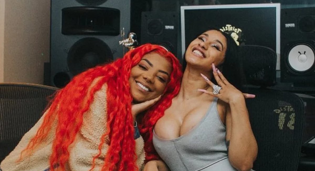 Ludmilla revela detalhes da colaboração com Cardi B