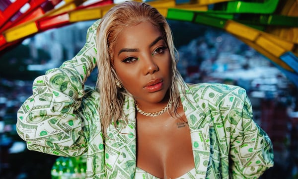 Ludmilla é a única mulheres no top 10 do Spotify Brasil
