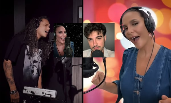 Ivete Sangalo lança clipes de 'Me Liga' e 'Na Janela', com Jão e Vitão