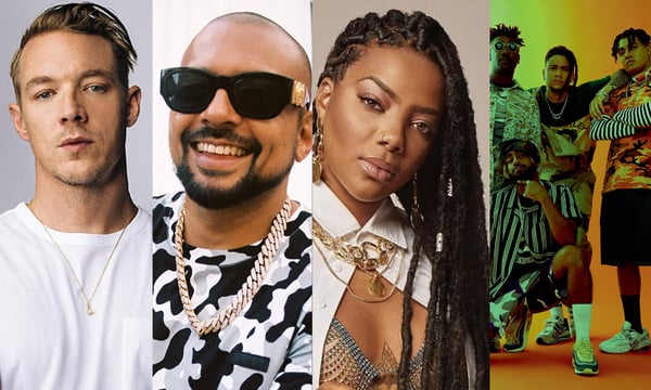 Parceria musical entre Major lazer, Sean Paul, Ludmilla e ÀTTØØXXÁ será lançada em outubro