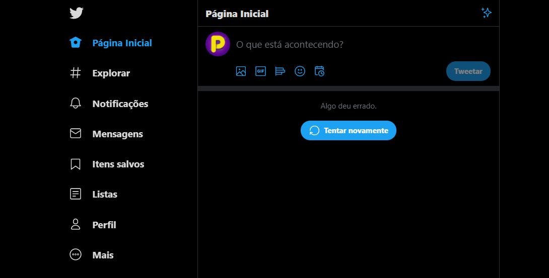 Twitter sofre instabilidades de conexão nesta quinta-feira (15)
