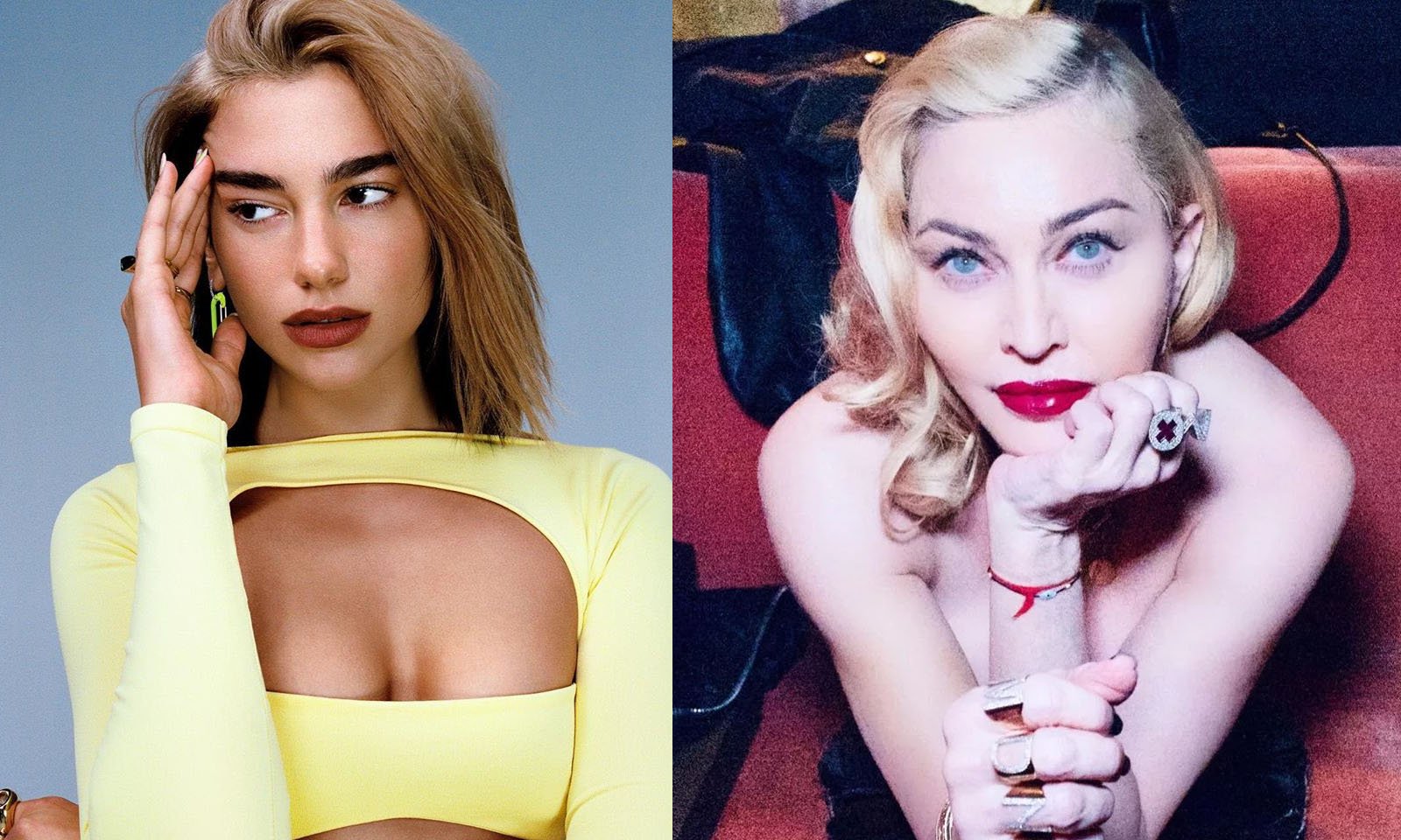 Dua Lipa entrou em contato com Madonna sugerindo parceria