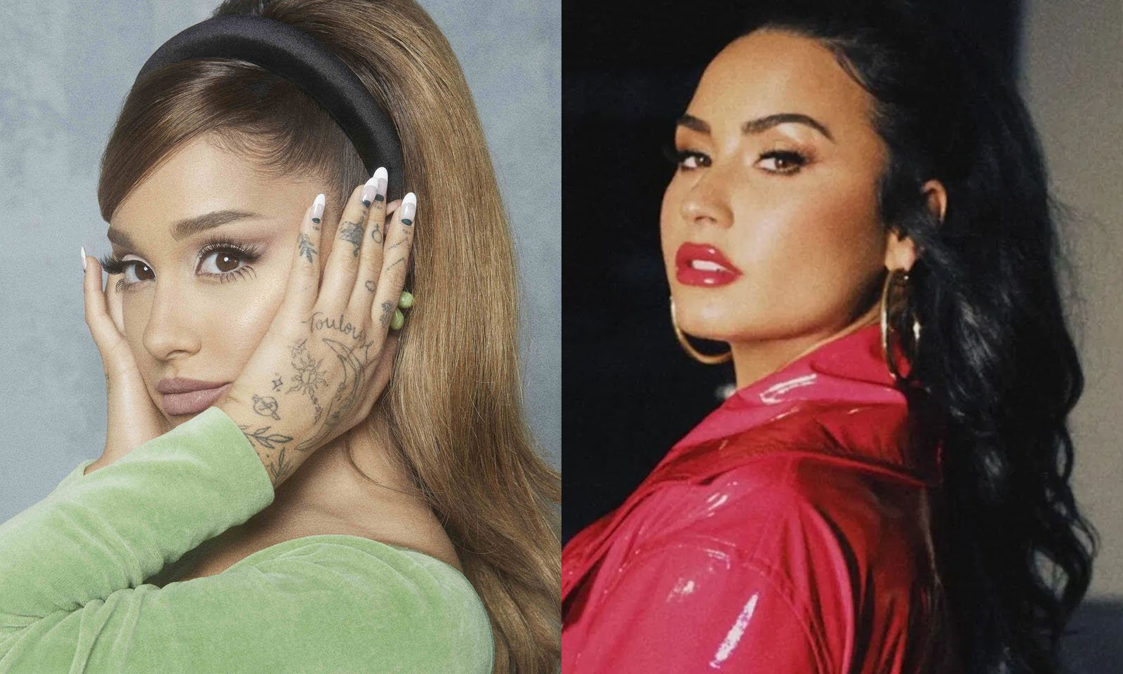 Ariana Grande e Demi Lovato podem lançar parceria em breve