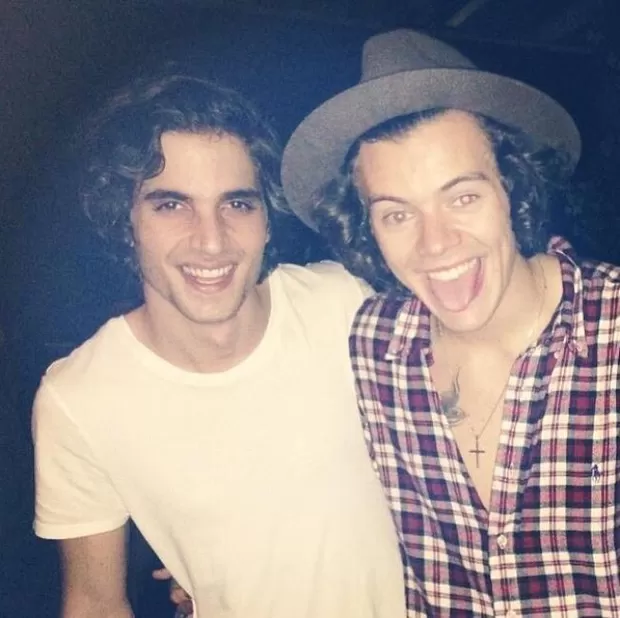 Fiuk e Harry Styles em 2014, durante passagem da banda One Direction pelo Brasil – Reprodução: Instagram
