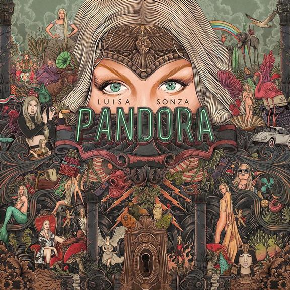 Luísa Sonza divulga capa do álbum "Pandora"