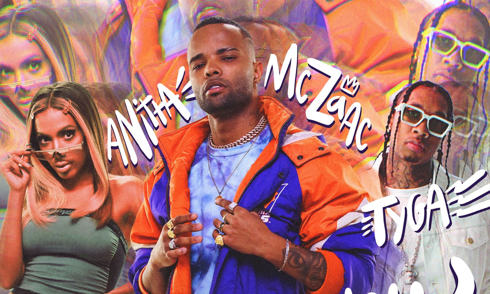 Com influências do hip hop, Mc Zaac lança parceria com Anitta e Tyga