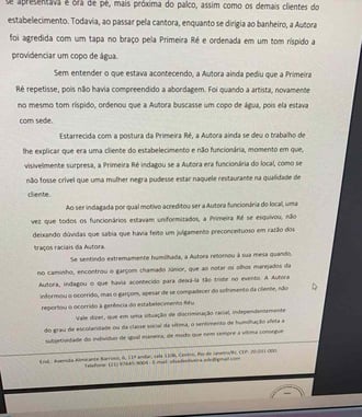 Páginas do novo processo divulgadas pelo jornalista Léo Dias.