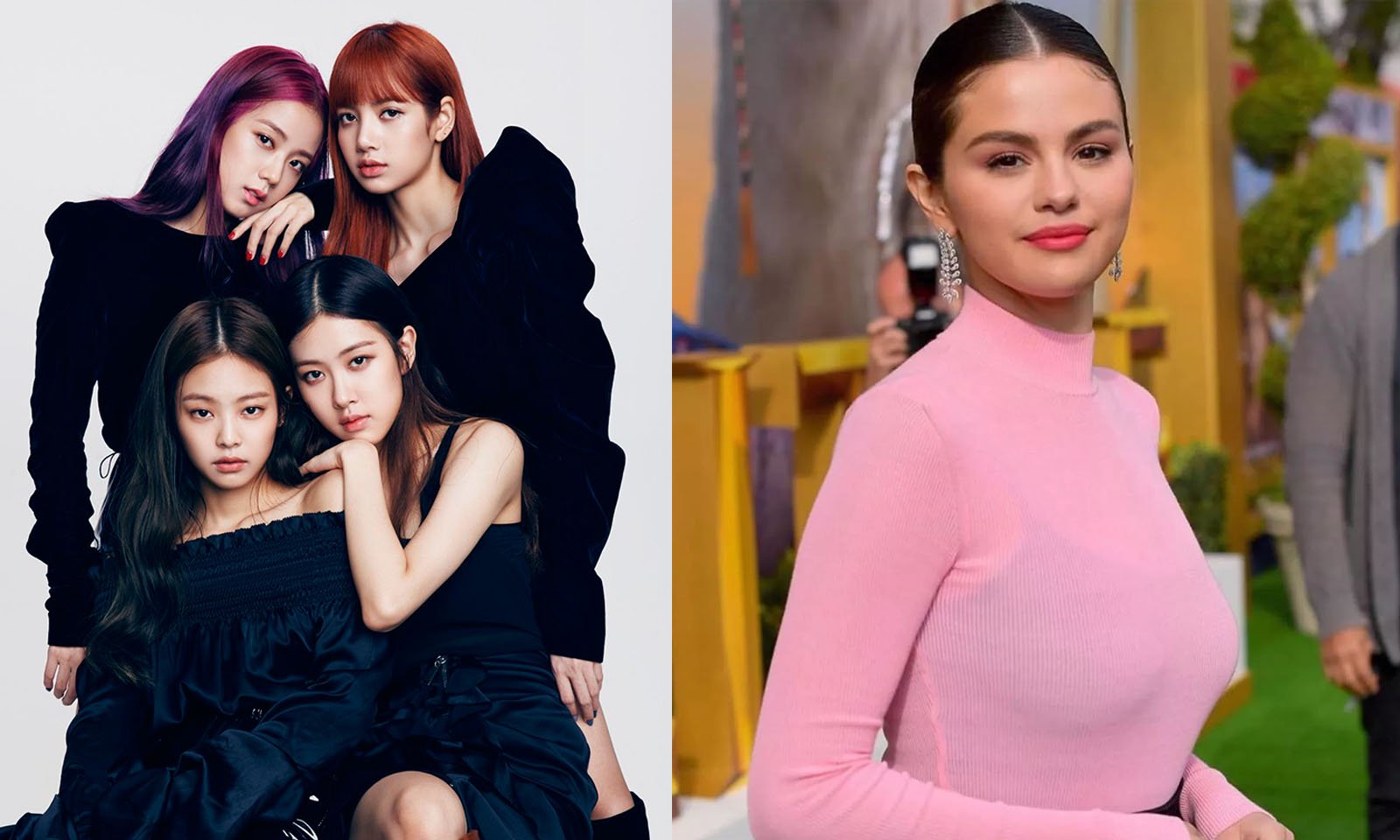 BLACKPINK divulga fotos promocionais de parceria com Selena Gomez