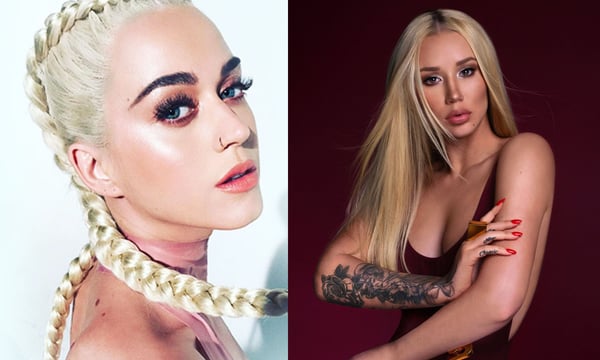 Vaza versão completa de 'Black Widow', música de Iggy Azalea, na voz de Katy Perry