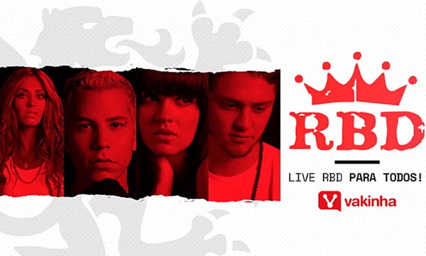 Fãs do RBD criam vaquinha para presentear quem não pode pagar pelo show virtual