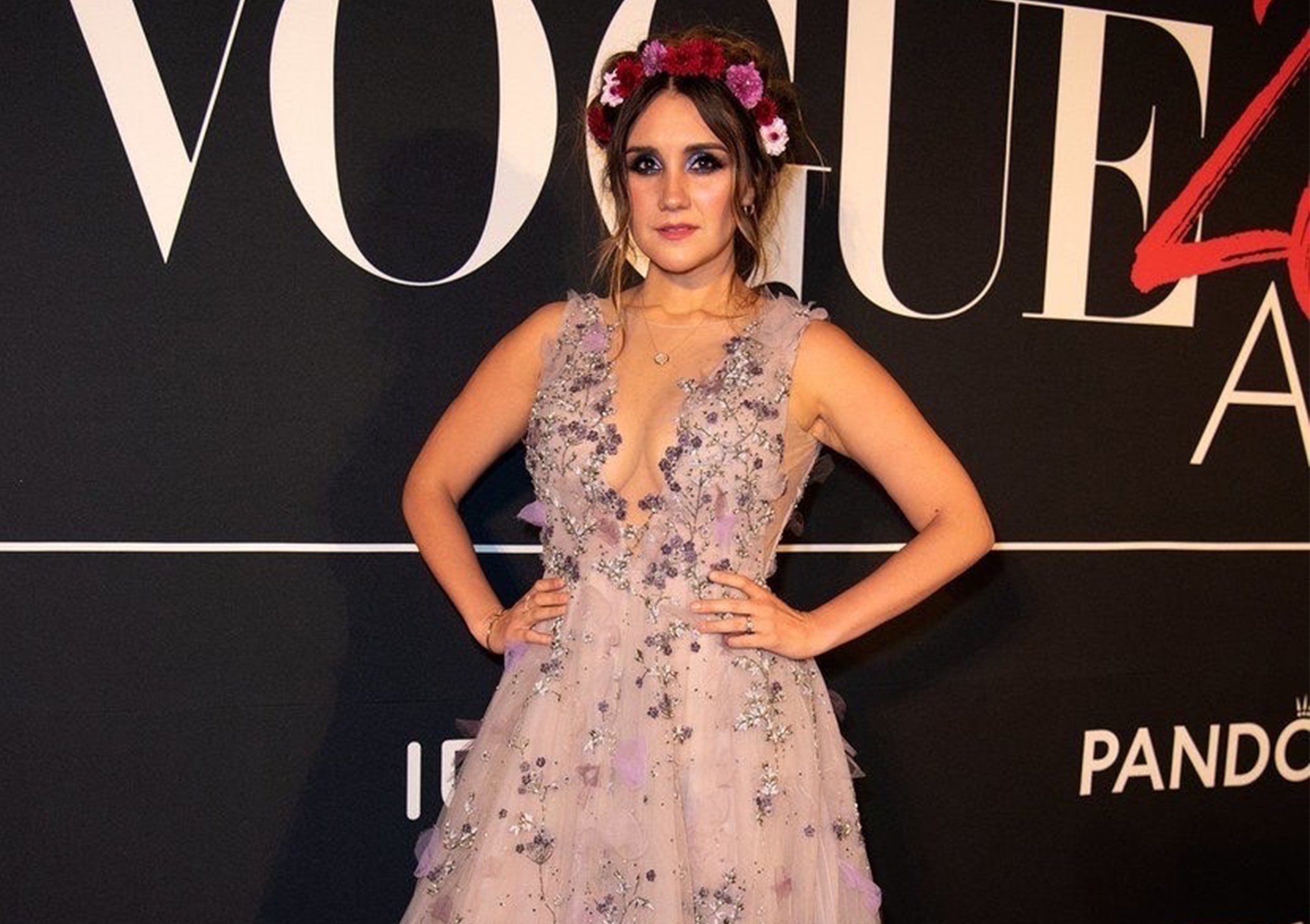 Dulce María para a Vogue.