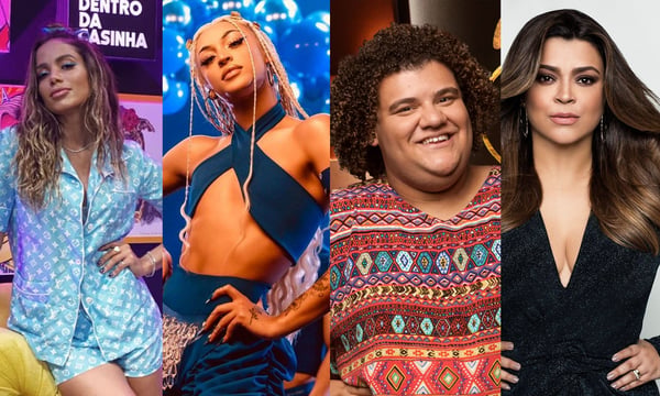 Vaza suposto áudio de Anitta falando do grupo de Pabllo Vittar, Gominho e Preta Gil