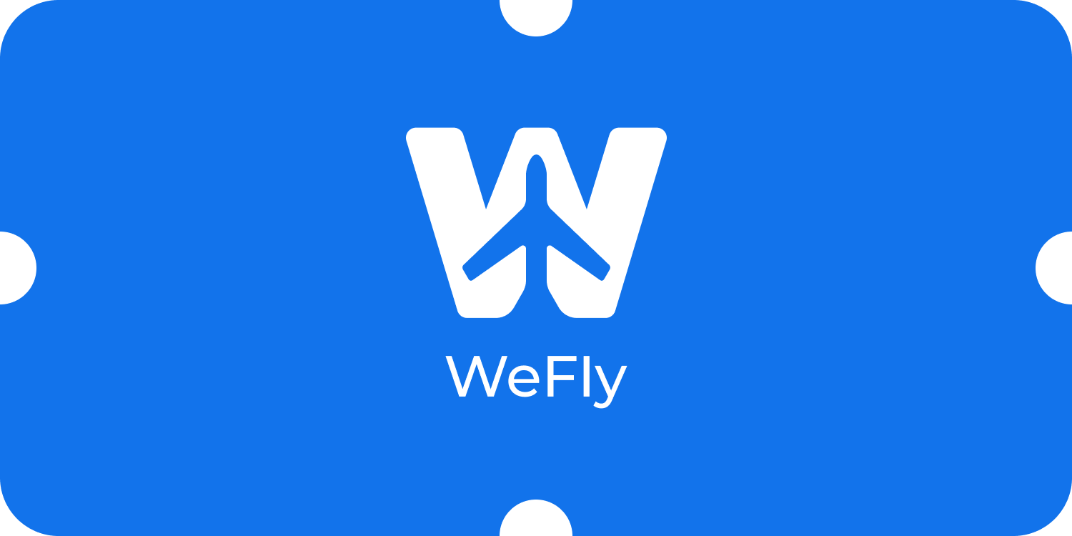 WeFly flight simulator gift card — unique experiential gift idea in Los Angeles and Pasadena, California