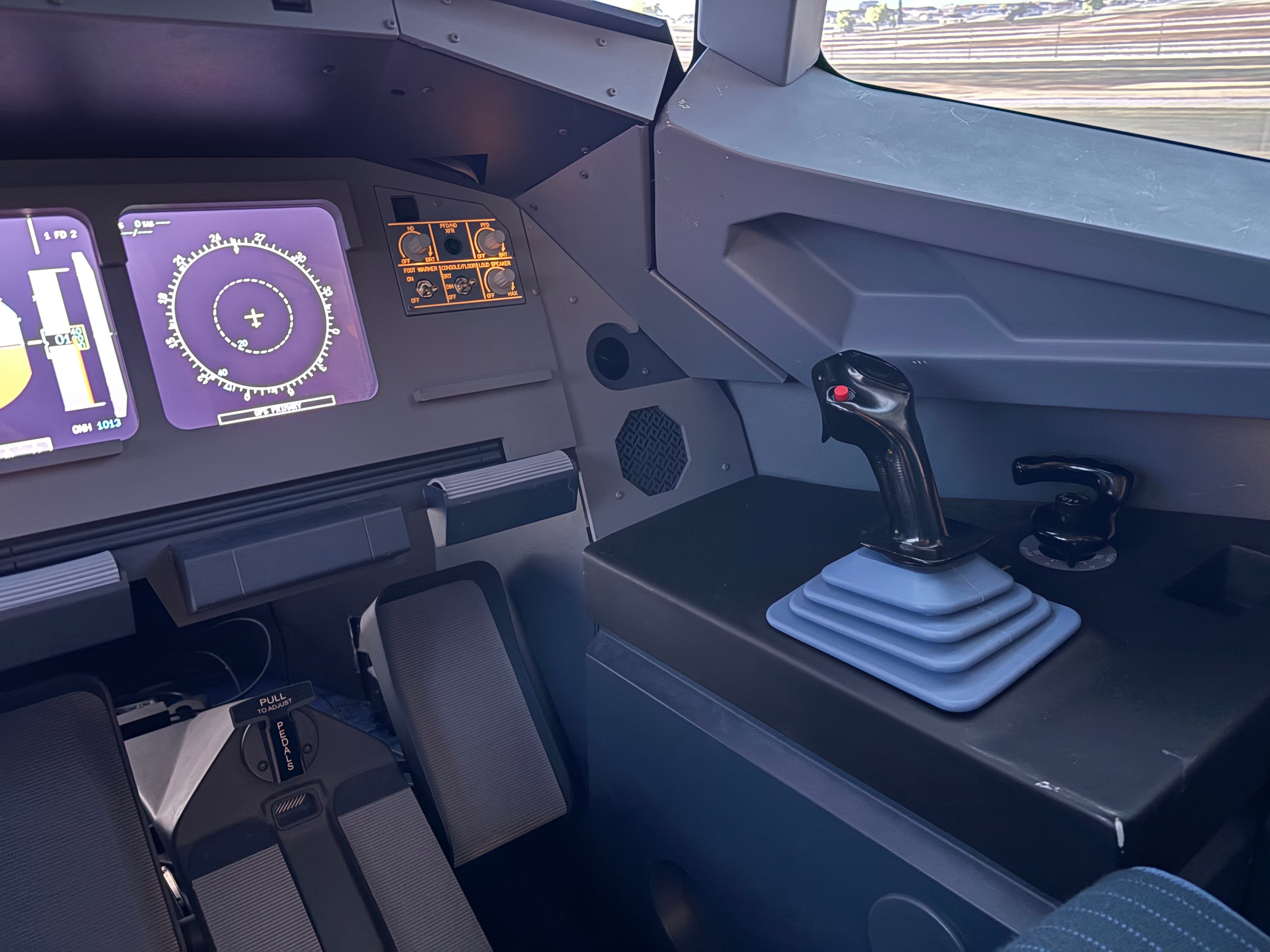 Airbus A320 side stick controller
