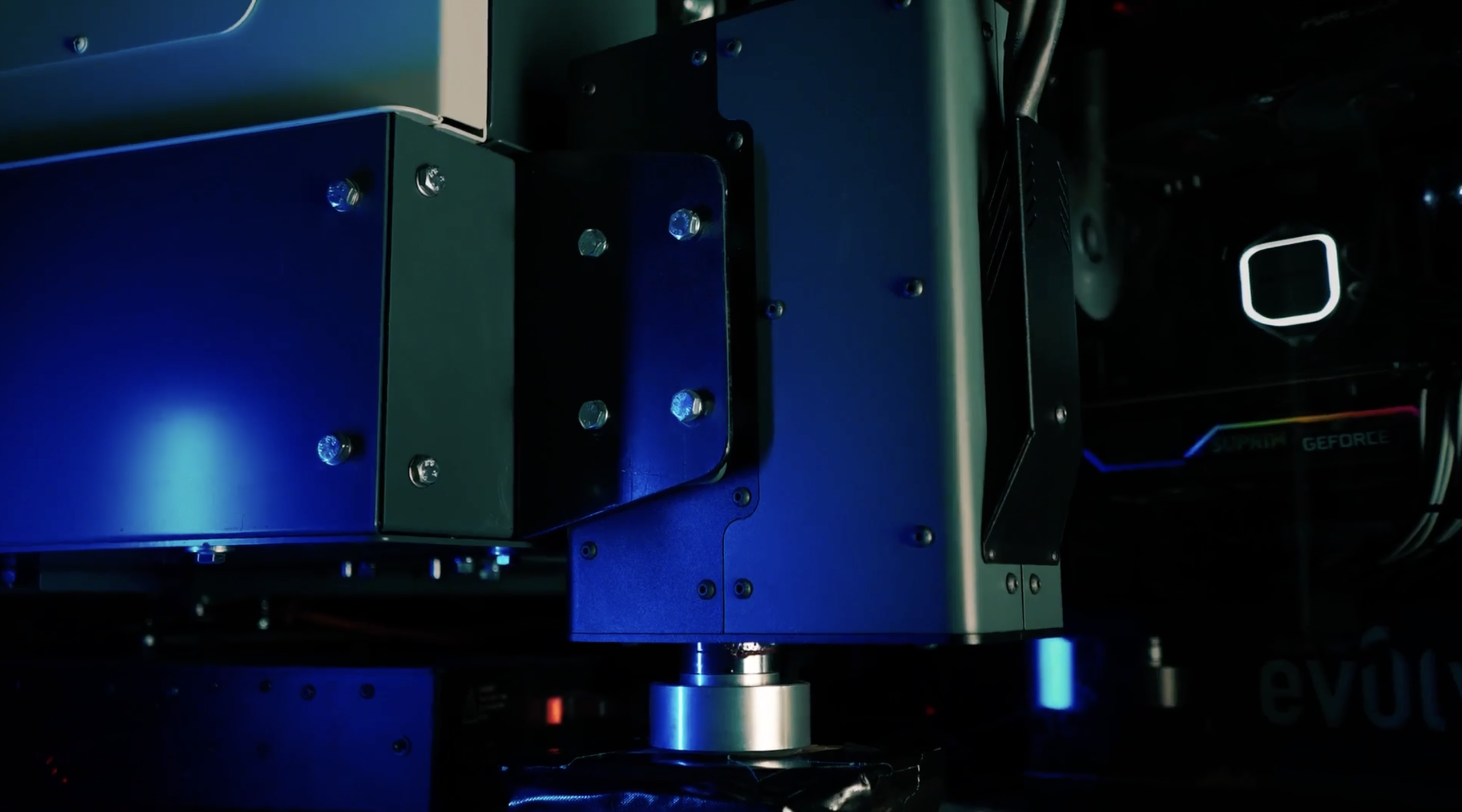 Boeing 737 simulator motion platform system