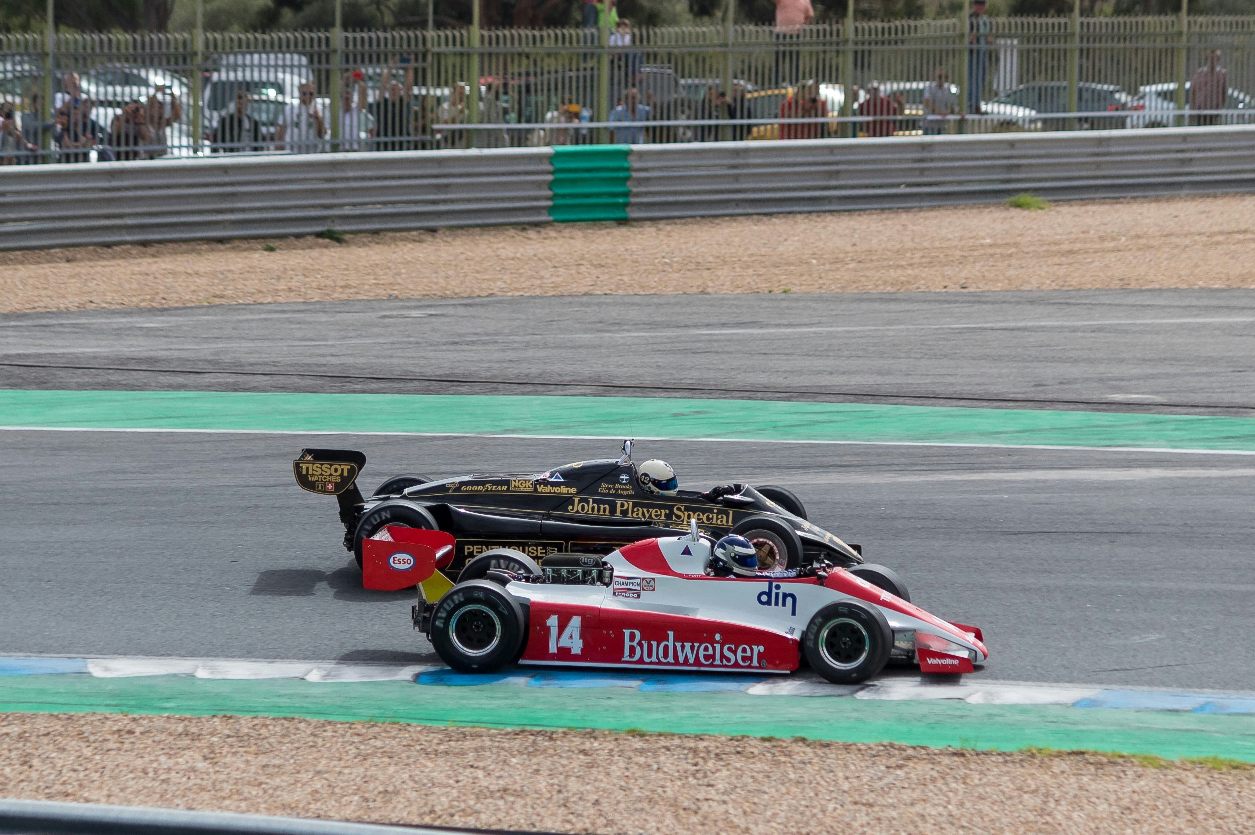 Formula 1 track view