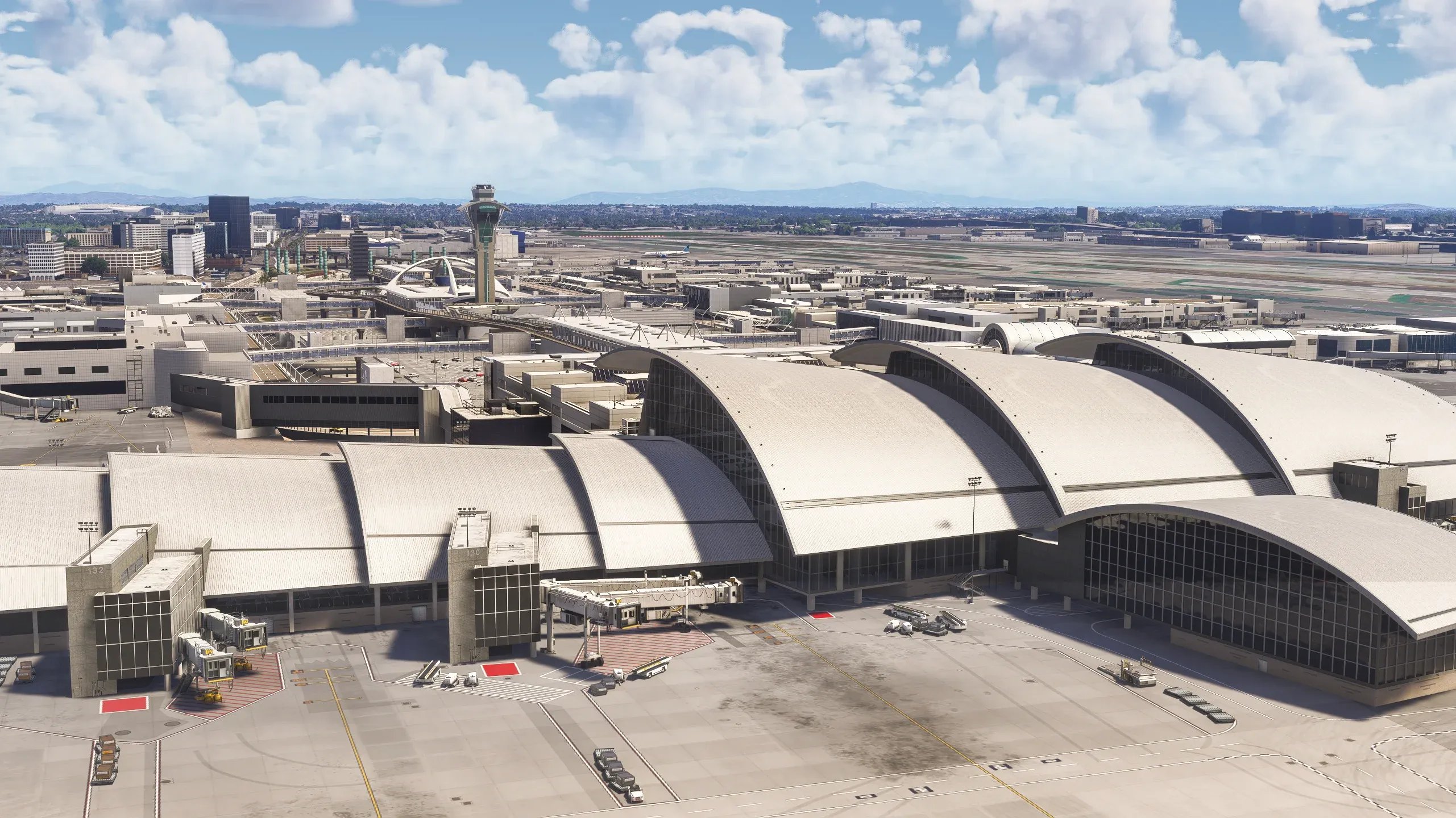 Flying Over Los Angeles: Virtual Tours in Our Sim