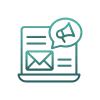 VFI Technology - Infographic of emails for Cannabis e-commerce depicted with an envelop symbol