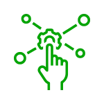 VFI Technology - Graphic element - hand on a gear