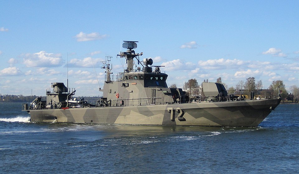 La Armada finlandesa realiza ejercicio en el Mar Báltico