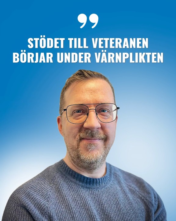 Støtten til veteranen begynder under værnepligten
