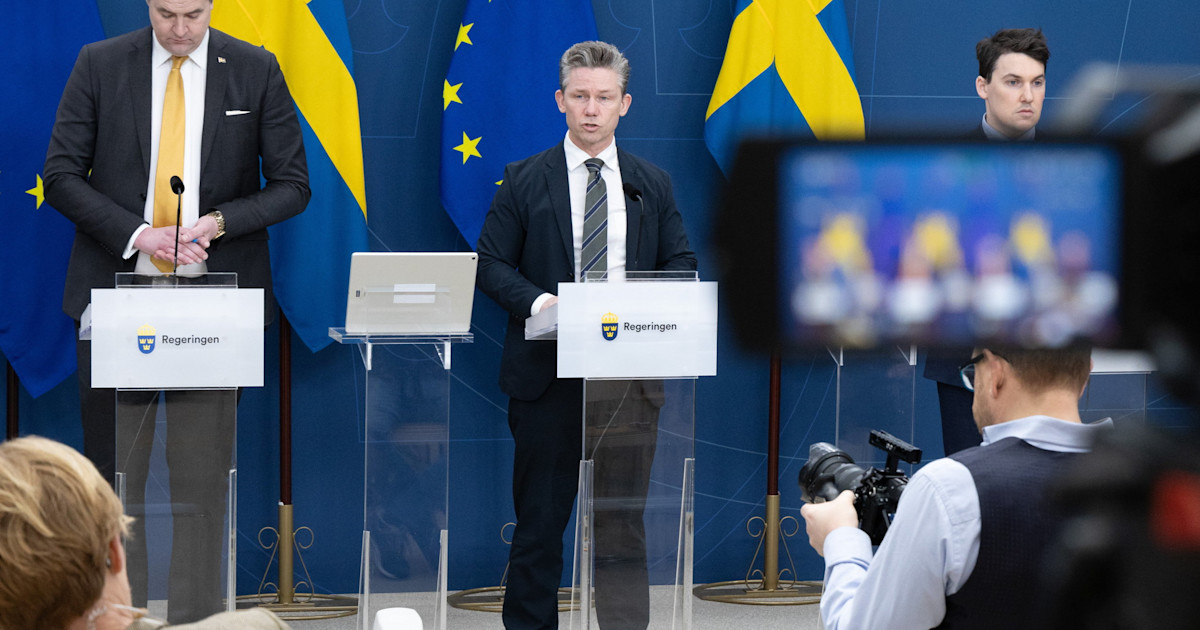 Sveriges største militære støttepakke til Ukraine præsenteret