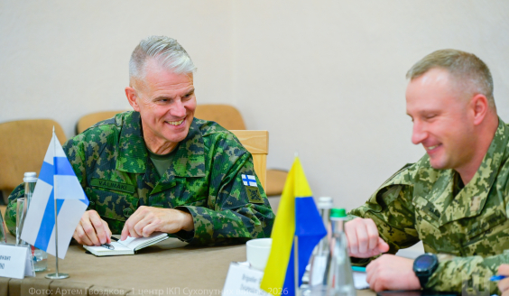 Commander of the Finnish Army visited Ukraine
