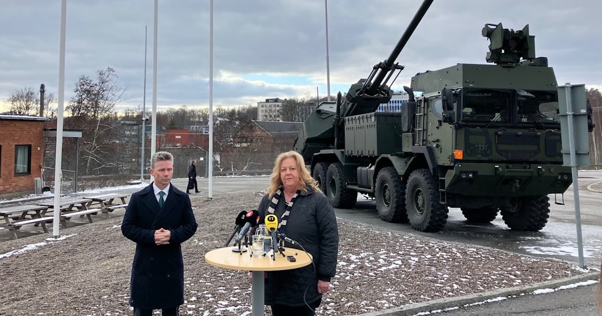 Schweden spendet Archer und Arthur an die Ukraine