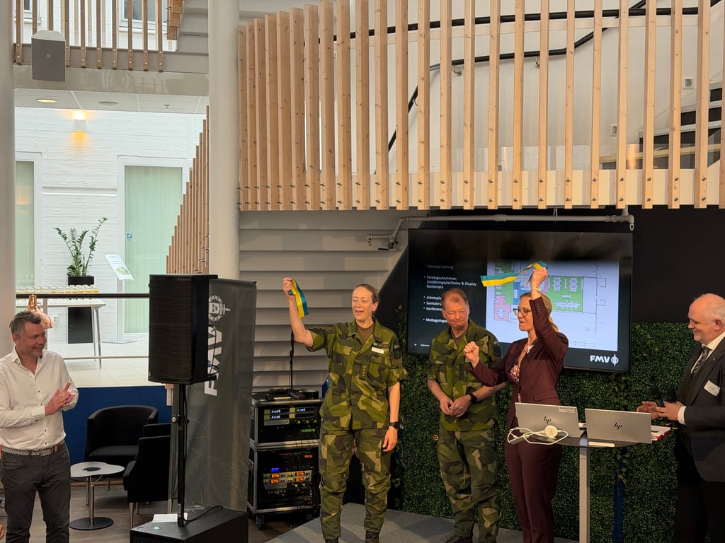 LRIX invigt i Lund: ny civilmilitär innovationsnod