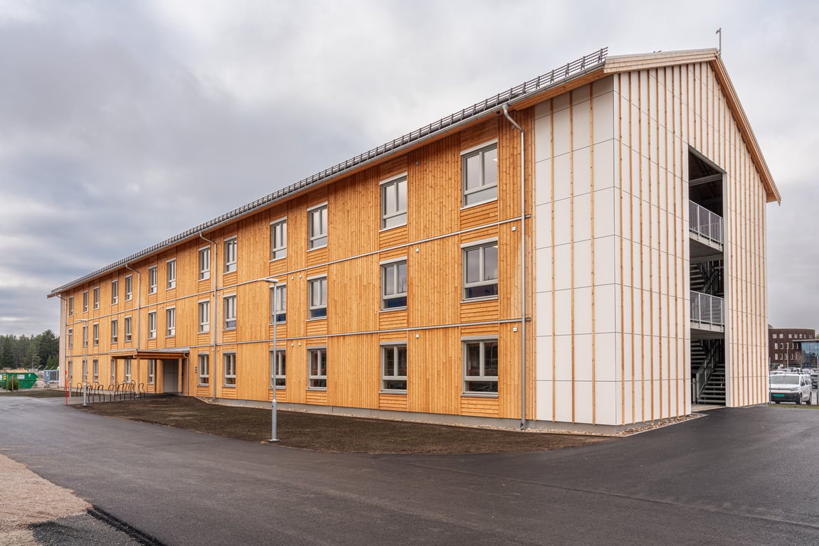 Nye ejendomme indviet på Terningmoen