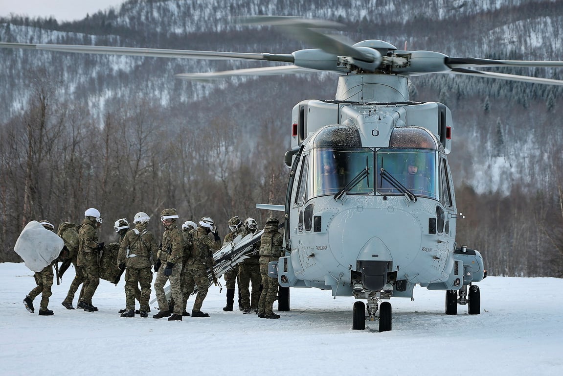Storbritannien fördubblar truppnärvaro i Norge