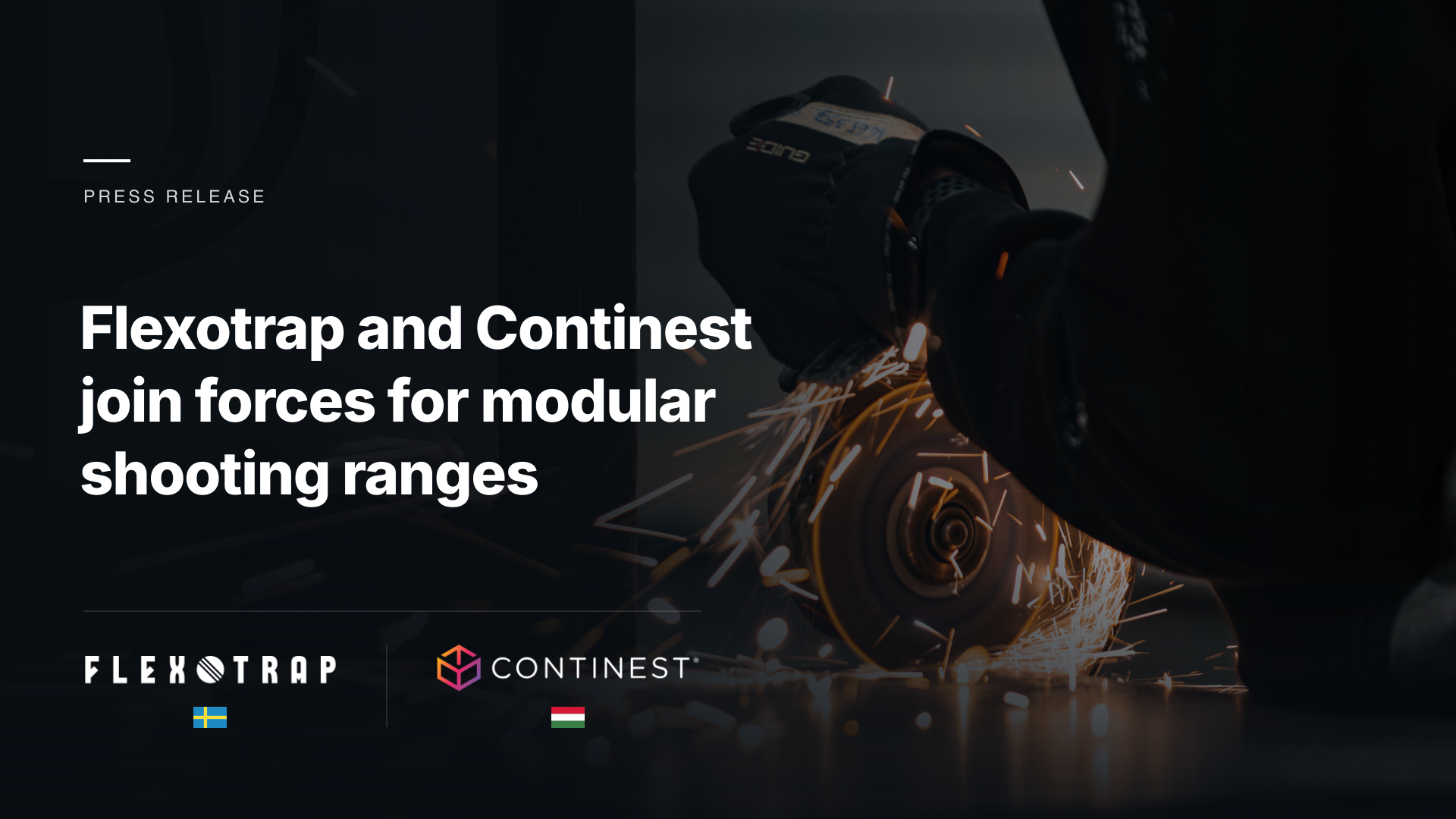 Flexotrap and Continest join forces for modular shooting ranges