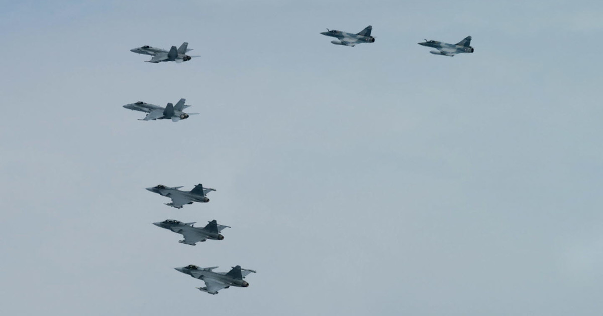 Sverige deltar i NATOs största flygvapenövning genom tiderna