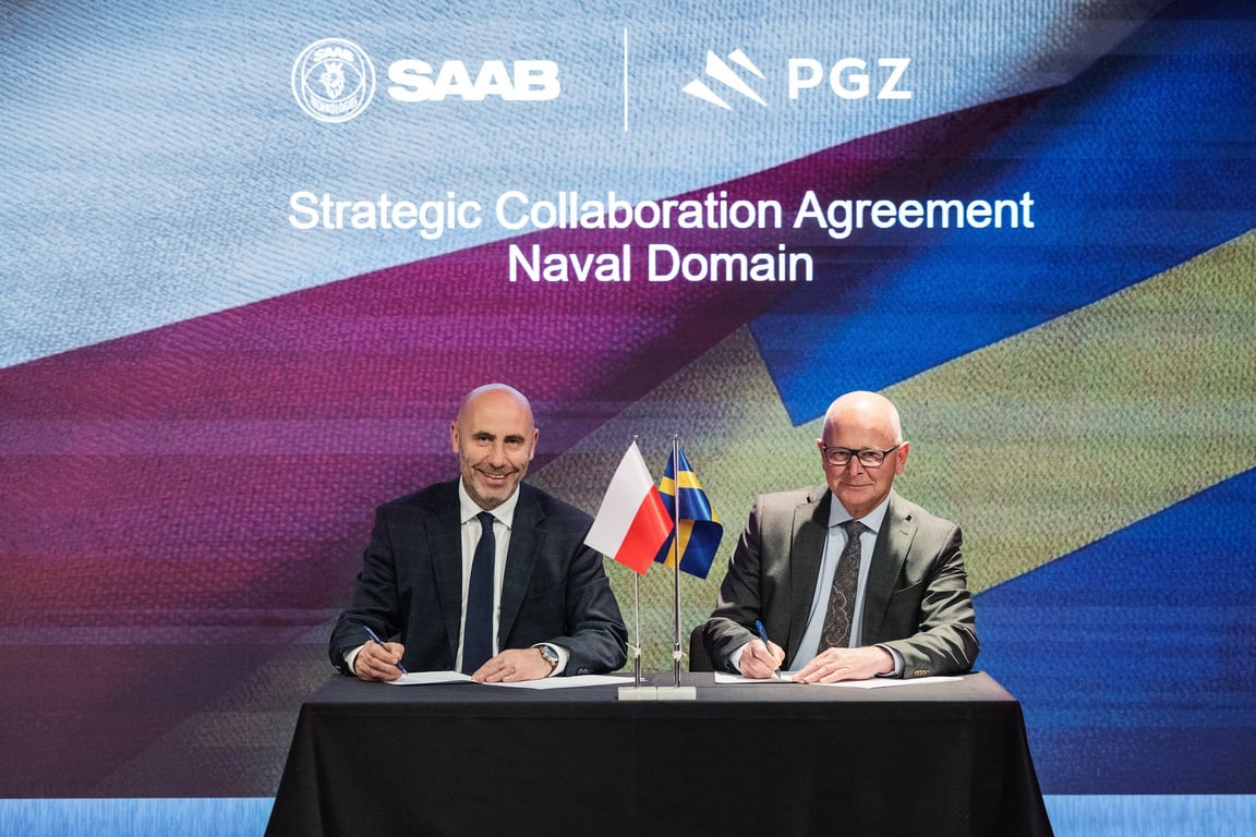 Saab og PGZ uddyber maritimt forsvarssamarbejde