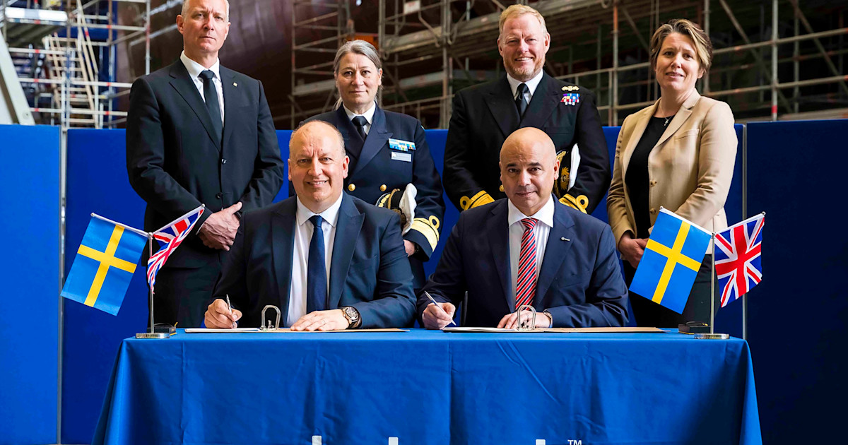 Saab väljer Babcock för design av Luleå-klassen