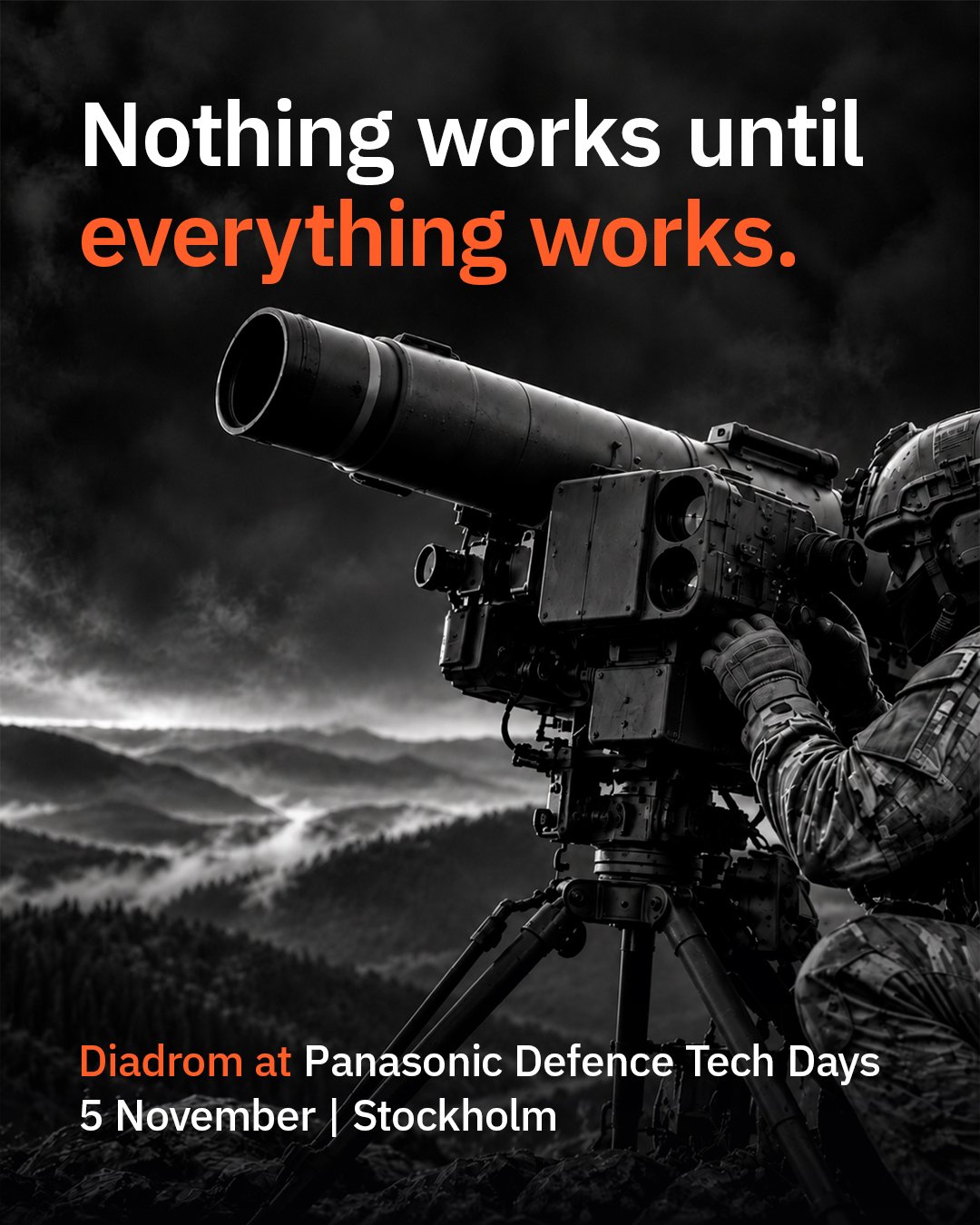 Diadrom partner till Panasonic TOUGHBOOK Defence Tech Days