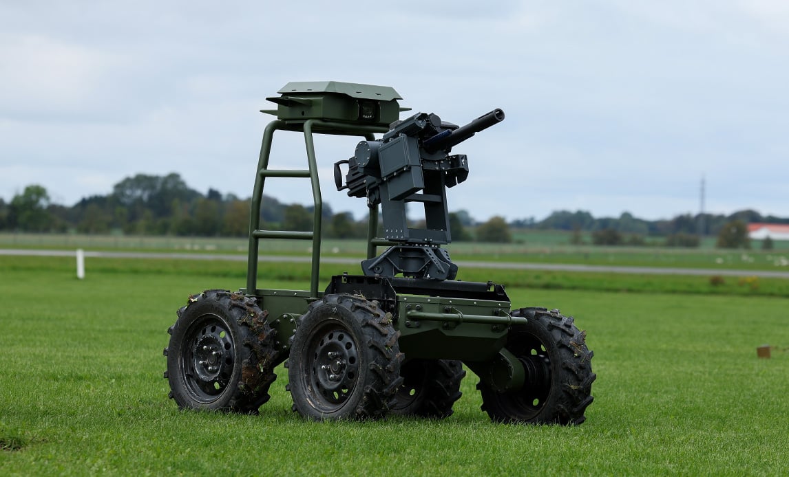 Denmark strengthens its defense: new ground robots for drone training